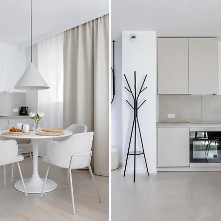 아파트 Nowoczesny Very Berry W Poznaniu Z Parkingiem I Biurkiem By Renters 포즈난