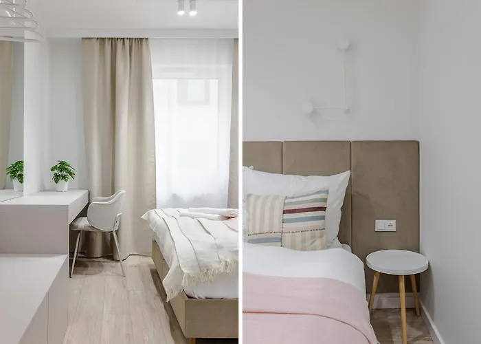 דירה Nowoczesny Very Berry W Poznaniu Z Parkingiem I Biurkiem By Renters